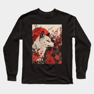 Vintage White Fox Long Sleeve T-Shirt